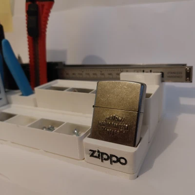 Giá đỡ bật lửa Zippo Gridfinity