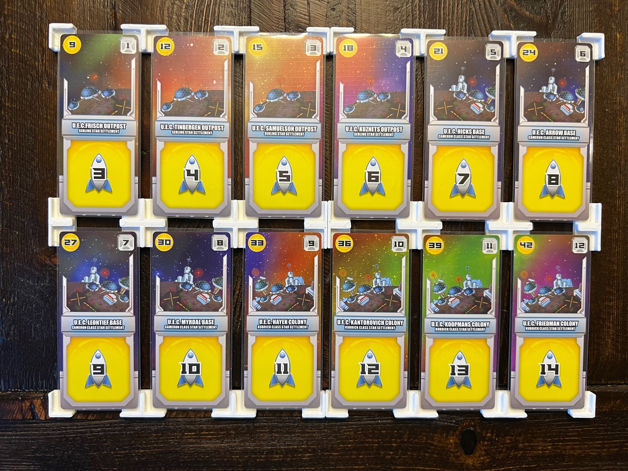 Bộ Chèn / Tổ Chức Space Base - Chứa Tất Cả Các Bản Mở Rộng Đã Phát Hành trong Hộp Command Station