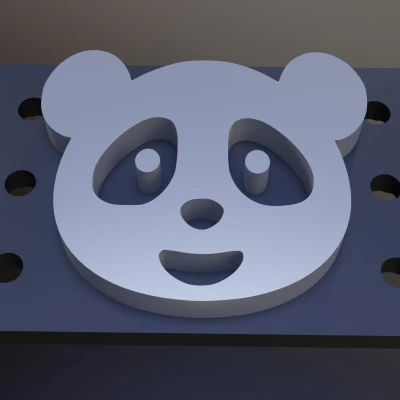 Gấu Trúc Cho Nón