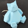 Móc khóa Snorlax phối lại dạng low-poly 2 - Thumbnail 1