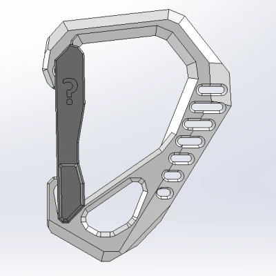 Móc Carabiner Dùng Khi Cắm Trại