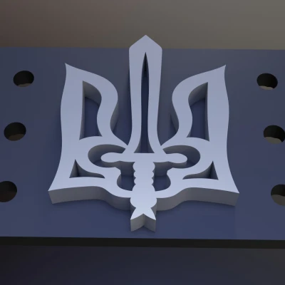 Móc Nón Chiến Tranh Ukraine - Biểu Tượng Tamident