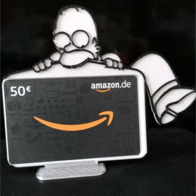 Người trình thẻ quà tặng Homer Simpson