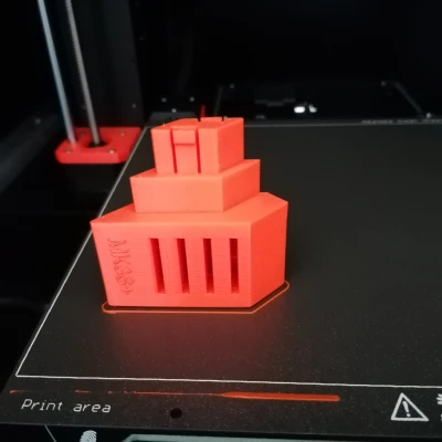 Khay thẻ nhớ gắn clip cho Prusa MK3 /S /S+