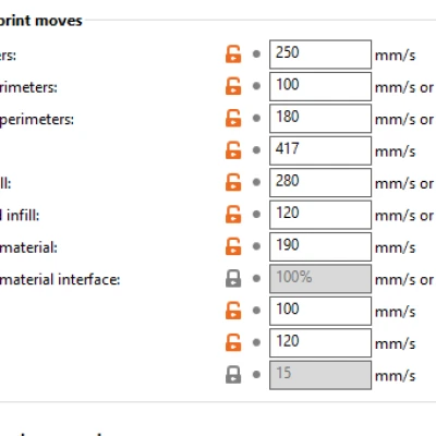 Profile in PLA cho SOVOL SV07 (PrusaSlicer)
