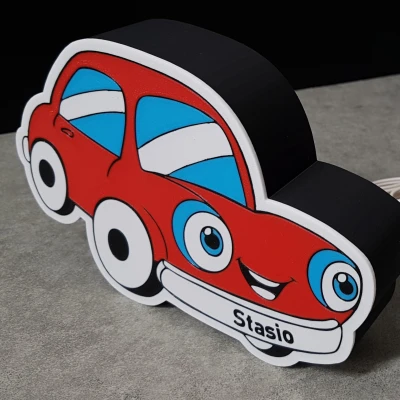 Hộp đèn xe hơi cho bé, đèn ngủ