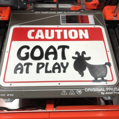 Biển báo chuồng dê