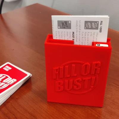 Hộp Đựng Bài & Xúc Xắc Game Fill or Bust