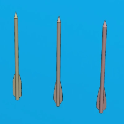 Mũi Tên Nỏ Mini, Dài 6.3 và 6.5 inch