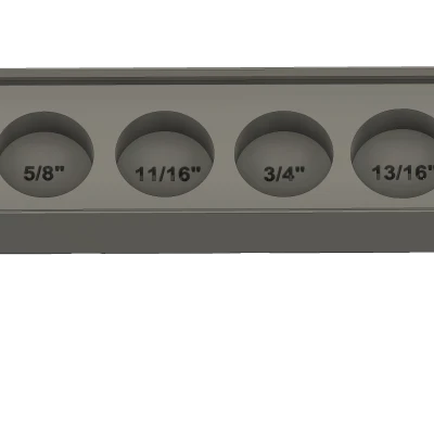 Gridfinity - Kệ Đựng Bộ Cờ Lê Wera SAE