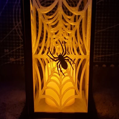 Lồng Đèn Mạng Nhện Halloween