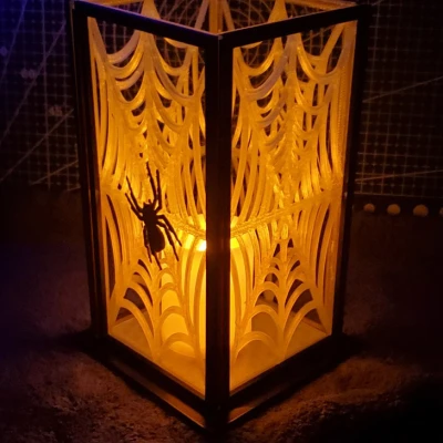 Lồng Đèn Mạng Nhện Halloween