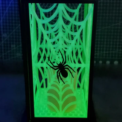 Lồng Đèn Mạng Nhện Halloween