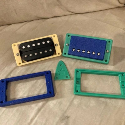 Chụp Humbucker (Khung có nắp gài cho pickup humbucker hở)