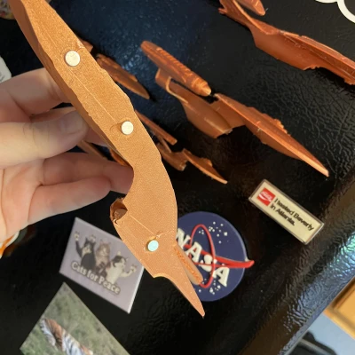 Mô hình Treo Tường Từ Enterprise (Star Trek) - Giờ Thêm 38% Chất Enterprise!