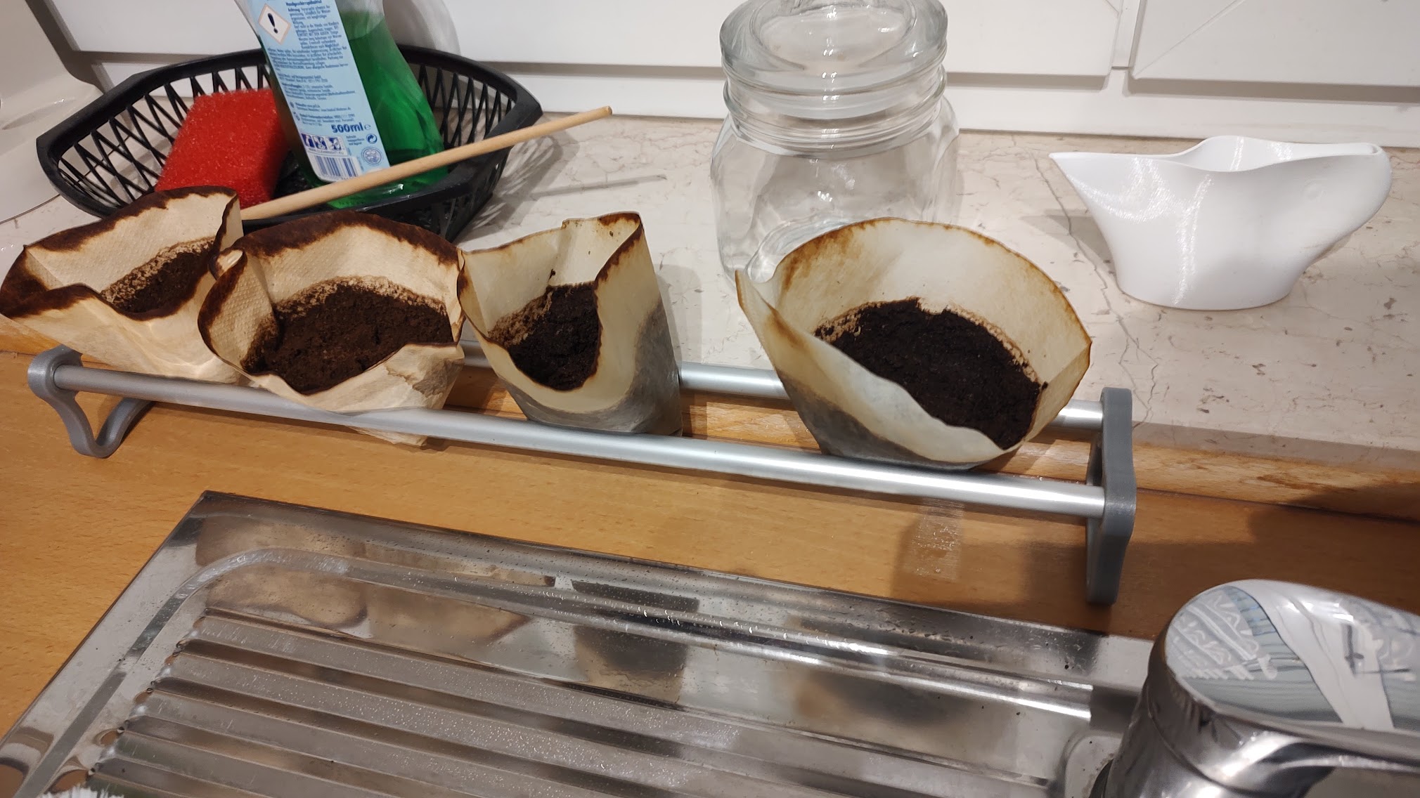 Máy sấy lọc cà phê để ủ phân compost