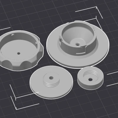 Bộ Lọc Filament Cho Hộp Máy In 3D Phía Trên