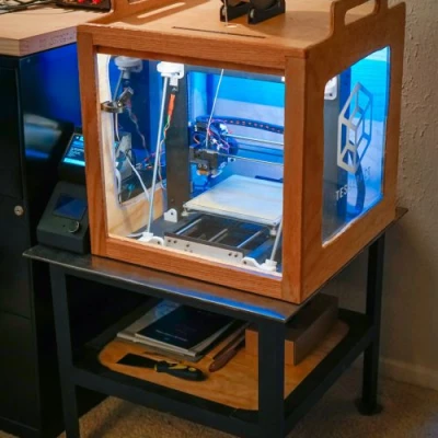 Bộ Lọc Filament Cho Hộp Máy In 3D Phía Trên