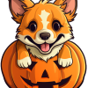Mẫu In 3D: Pumpkin Spice Doggo - Nghệ Thuật Hueforge - Thumbnail 2