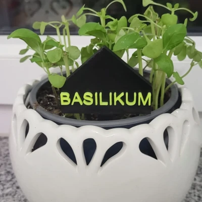 Bảng Tên Cây Cảnh Cho Người Làm Vườn (Nhiều Màu)