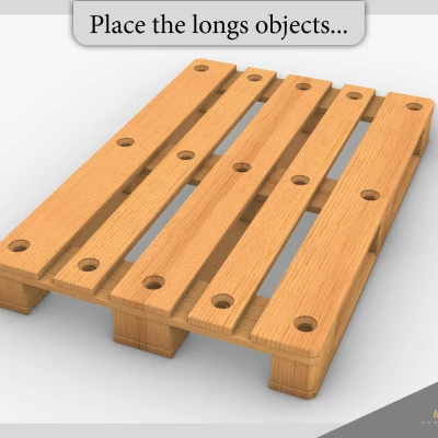 Palette EU 150x100 mm lắp sẵn