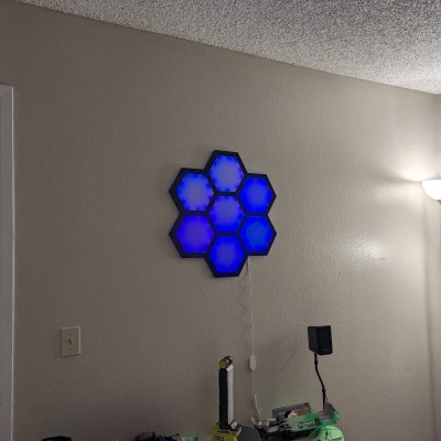 Đèn LED Treo Tường Hình Lục Giác