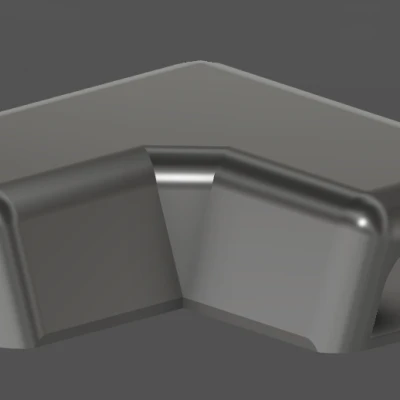 Bộ nối góc 90 độ cho thanh LED - Nối 2 thanh LED ở góc 90 độ