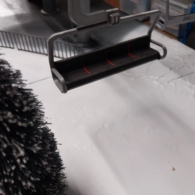 Ghế cáp treo dựa trên Doppelmayr D-line 4 chỗ