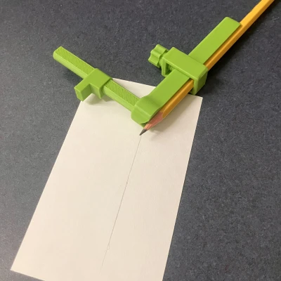 Dụng cụ Vẽ / Phác thảo Cạnh với Hướng dẫn Phẳng và Tròn