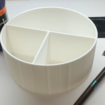 Khay Rửa Cọ Vẽ Sơn Thủy (水墨國畫三格筆洗)