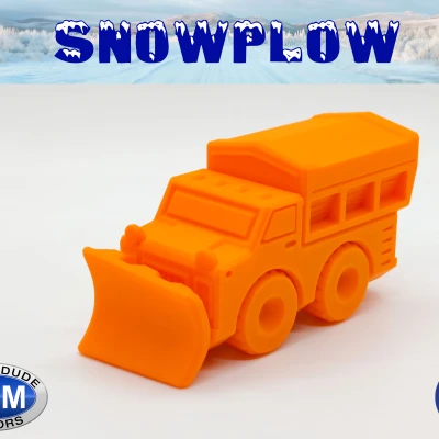 Xe ủi tuyết "Print in Place" Fixum Dude Motors