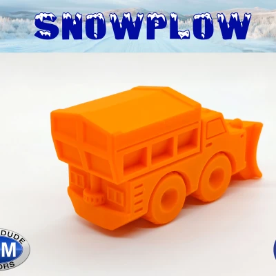 Xe ủi tuyết "Print in Place" Fixum Dude Motors