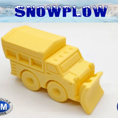 Xe ủi tuyết "Print in Place" Fixum Dude Motors