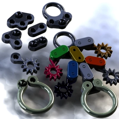 Bộ Chi Tiết Sáng Tạo Mặt Dây Chuyền Vòng Cổ