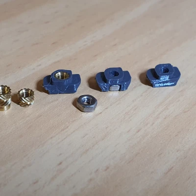 Ốc Hammernut / T-nut cho thanh nhôm 2020 và 3030