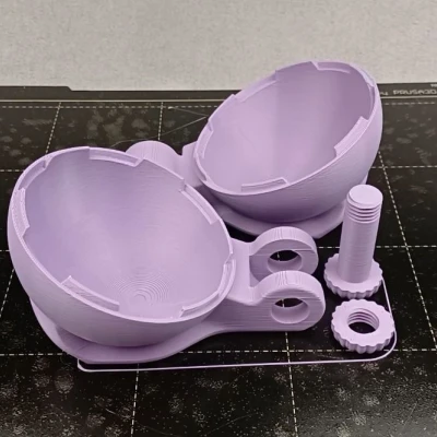 Khuôn làm cục tuyết - loại nhỏ gọn