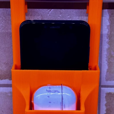 Chân đế giữ điện thoại và tai nghe đa năng