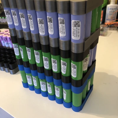 Đế Đựng 32 Pin Lithium Ion 18650 (In Nhanh) Bản Cập Nhật