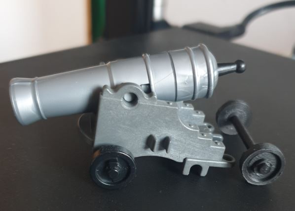 Trục Bánh Xe Pháo Cổ Playmobil