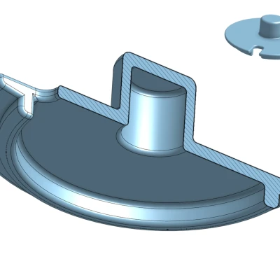Nắp bình đường có lỗ cắm muỗng
