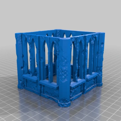 Tháp Đổ Xúc Xắc SciFi Gothic - Bản Cập Nhật