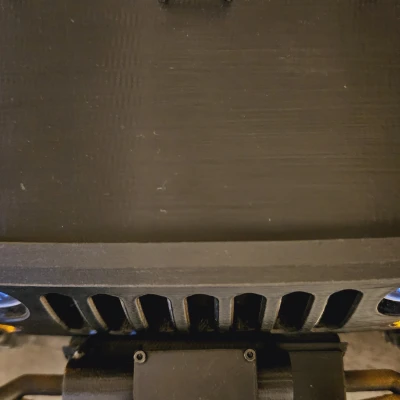 Chi tiết nắp capo cho xe Jeep Rancher (Wrangler) của 3DSets