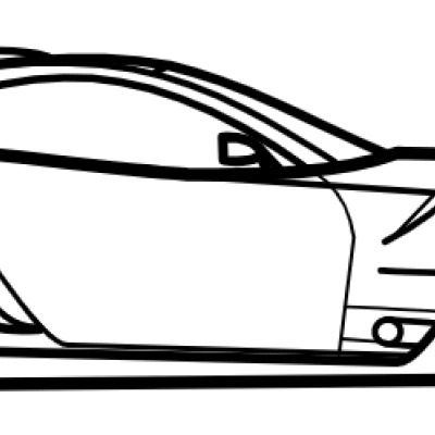 Mô hình Ferrari 599xx EVO (2012) - Dáng xe treo tường