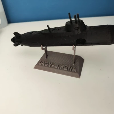 CHÂN ĐẾ CHO MÔ HÌNH TÀU NGẦM