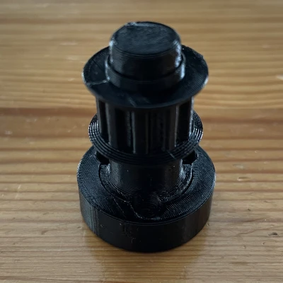 Tay servo, puli motor brushless và đèn pha LED 3mm cho xe buggy 3Dsets model 7