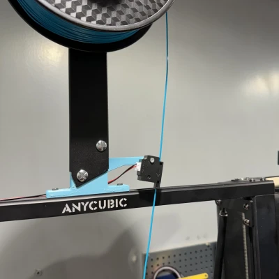 Giá Đỡ Cuộn Dây Lắp Giữa Trên Cho Anycubic Kobra 2 Max (Thiết Kế Lại)