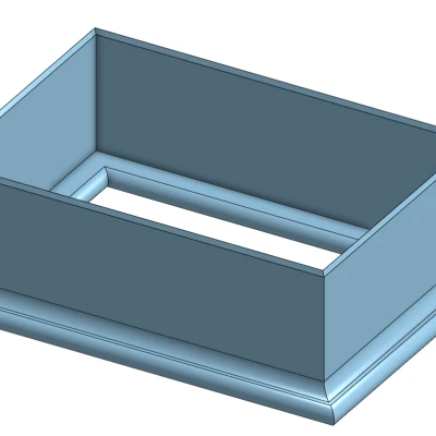 Khuôn Cắt Bánh Quy Chữ Nhật 2.25" x 3.25"