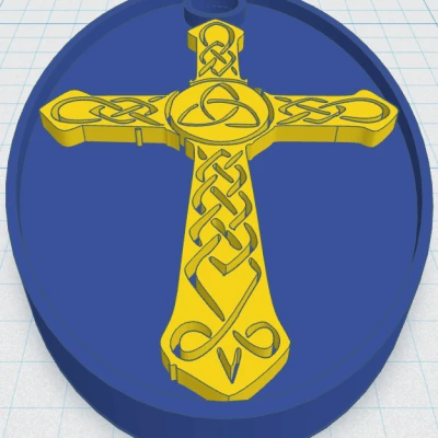 Móc Khóa Thánh Giá Celtic 29