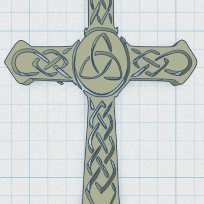 Móc Khóa Thánh Giá Celtic 29