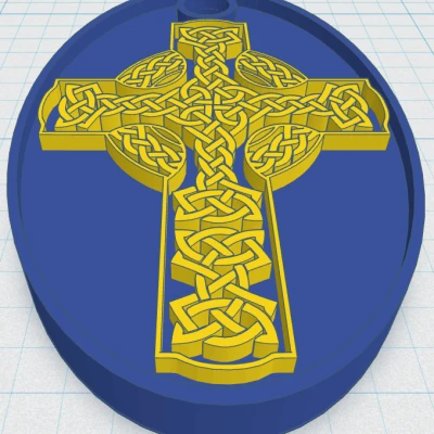 Móc Khóa Thánh Giá Celtic 27
